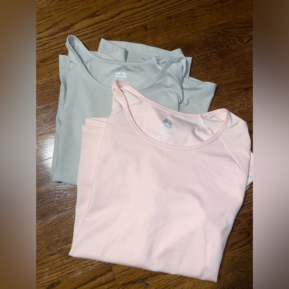 NWOT: (2) RBX Active Workout Tees (L)